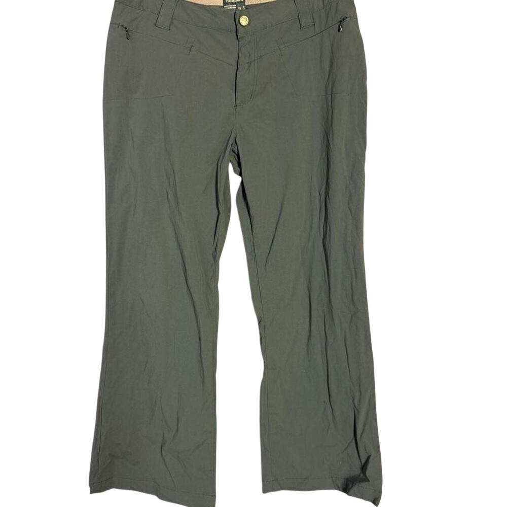 Royal Robbins Women's Discovery Hiking Pants Size 8 Short Gray Green